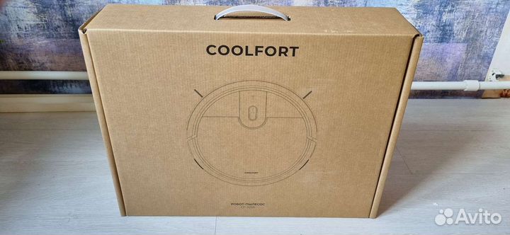 Робот-пылесос Coolfort CF-3205, белый