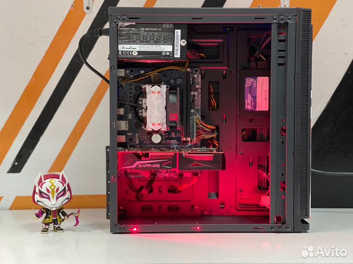 Игровой пк intel core i5/ RX 550 4gb