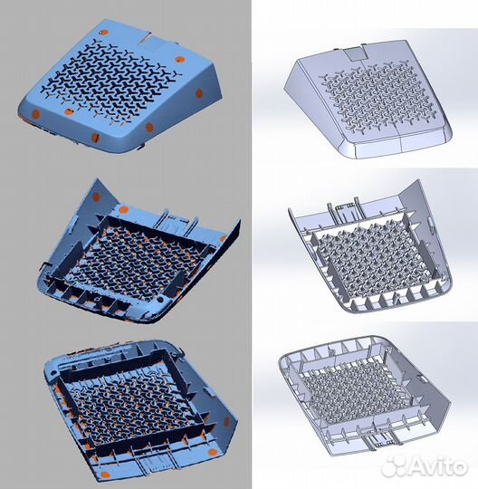 Сканирование 3D, реверс-инжиниринг