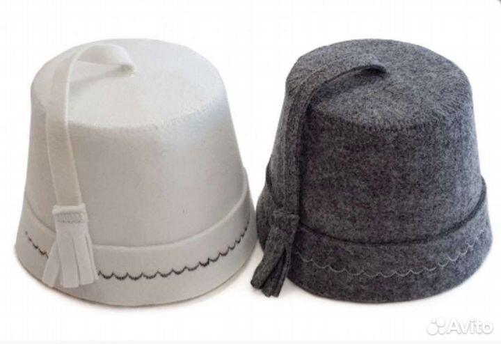 Шапка для бани Феска