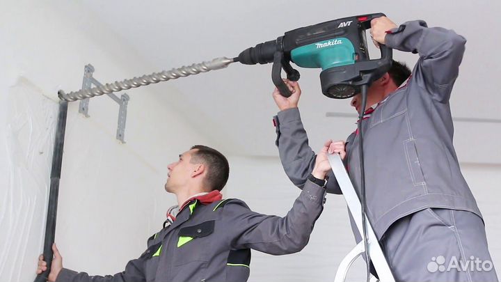 Монтаж кондиционеров. Алмазное бурение. Заправка