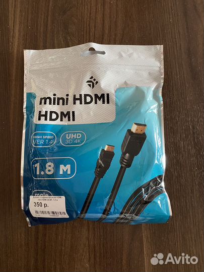 Кабель hdmi mini hdmi