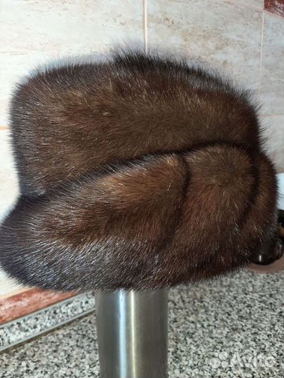 Шапка норковая женская