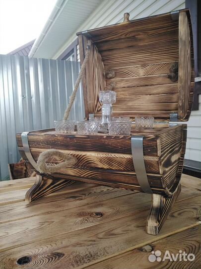 Мини бар бочка