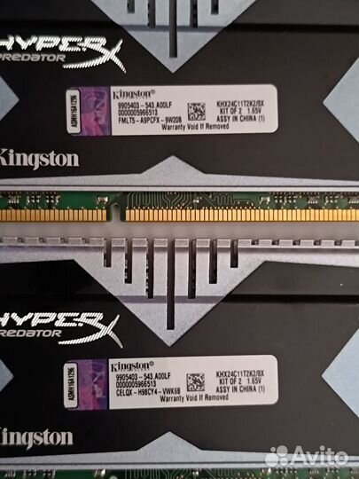 Kingston HyperX Predator KHX24C11T2K2/8X 8 Гб