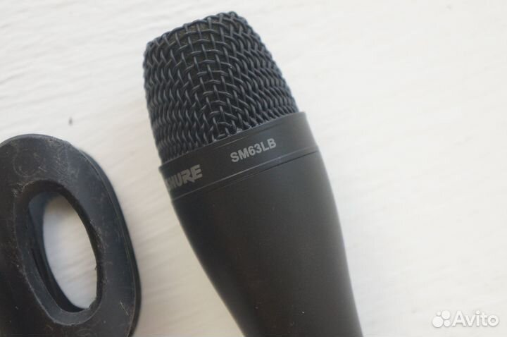 Shure SM63lb + Tascam DR-10x