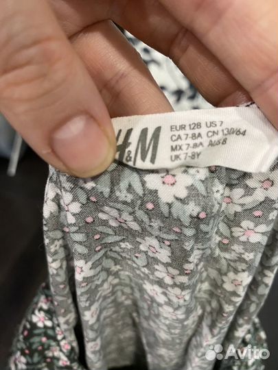 Продаю летнее платье и комбинезон(H&M) 122-128