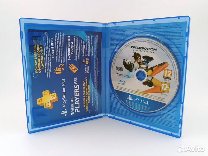 Overwatch Русская версия PS4 б/у