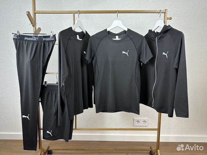 Рашгард, спортивный костюм Puma 2в1, 5в1