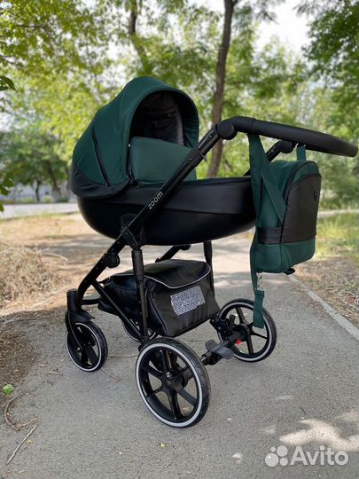 Модульная коляска с амортизацией 2в1 и 3в1