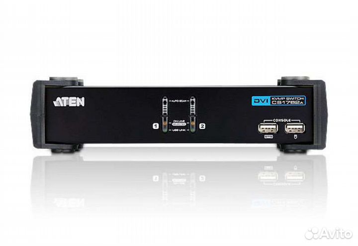 Новый KVM switch Aten cs1762a