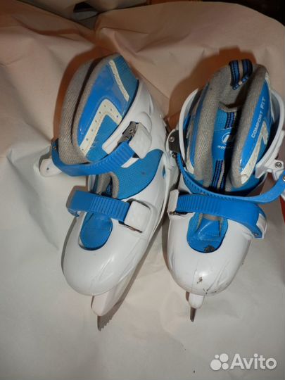 Коньки раздвижные 26-29