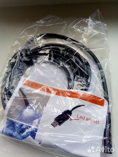 Эндоскоп, камера usb 2 метра