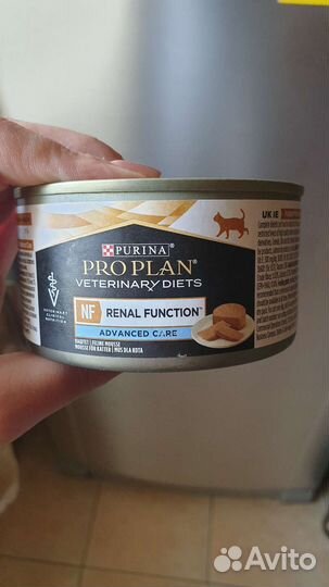 Корм для кошек purina pro plan renal function