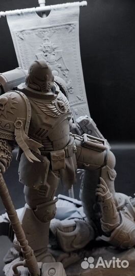 Фигурка Leutenant Titus Лейтенант Тит Warhammer 40