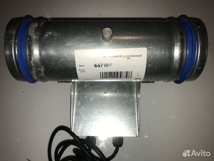 Вентиляционный клапан с электроприводом ф100 мм