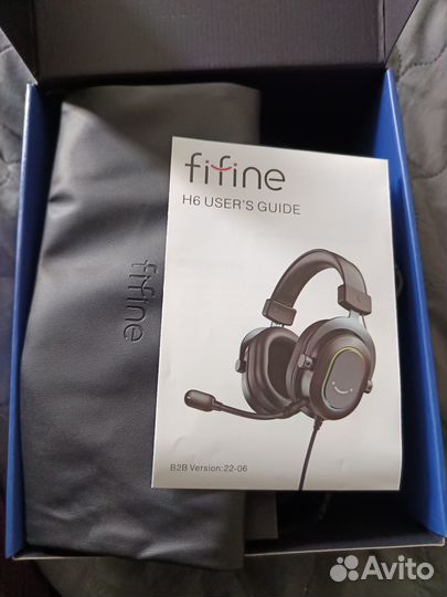 Игровые наушники с микрофоном Fifini H6