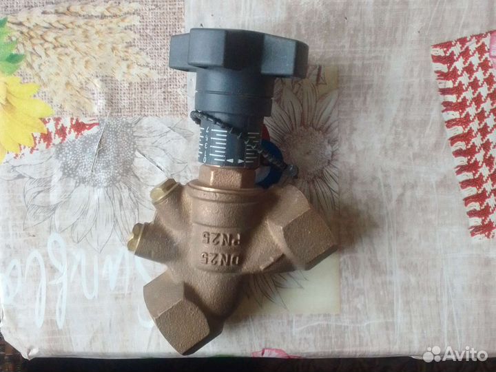 Балансировочный клапан Oventrop Hydrocontrol DN 25
