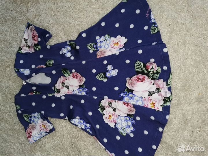 Платье из ткани monnalisa