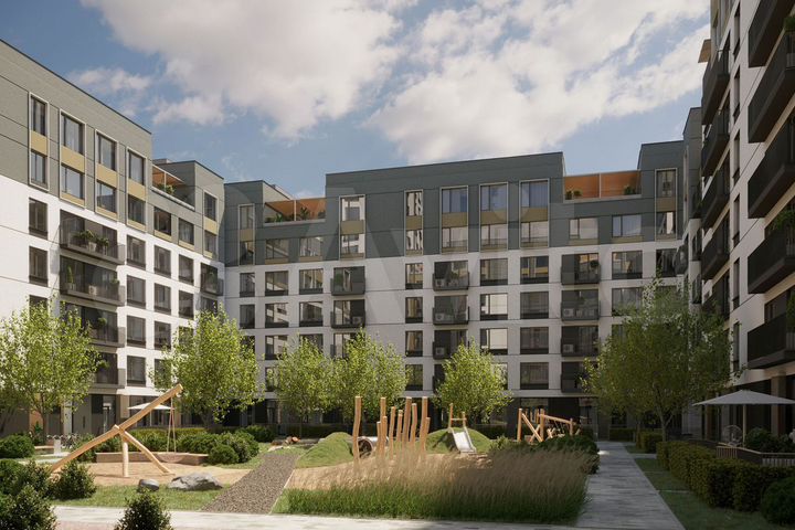 2-к. квартира, 72,7 м², 6/15 эт.