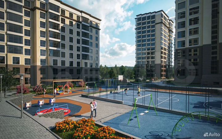 Своб. планировка, 79 м², 2/15 эт.