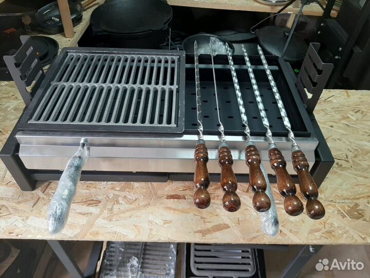 Мангал barbecue встраиваемый