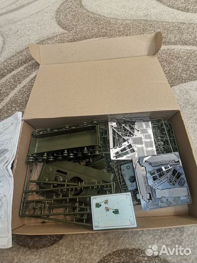 Сборная модель танка кв1