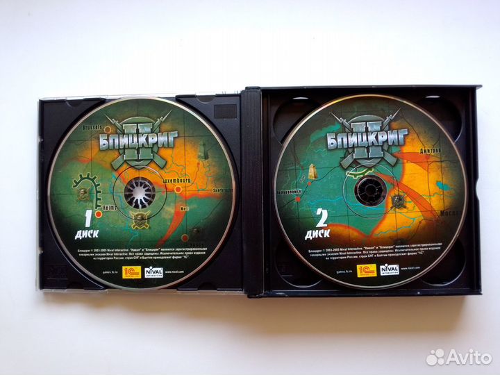 CD и DVD компьютерные игры