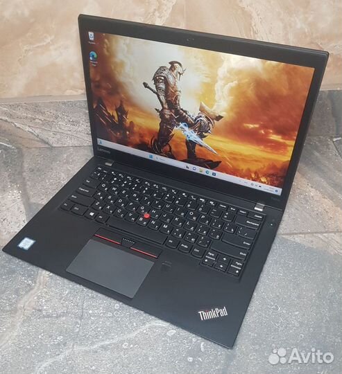 Классный Thinkpad T460s на i7-6600u 16Гб