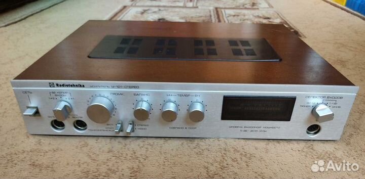 Усилитель Радиотехника У101