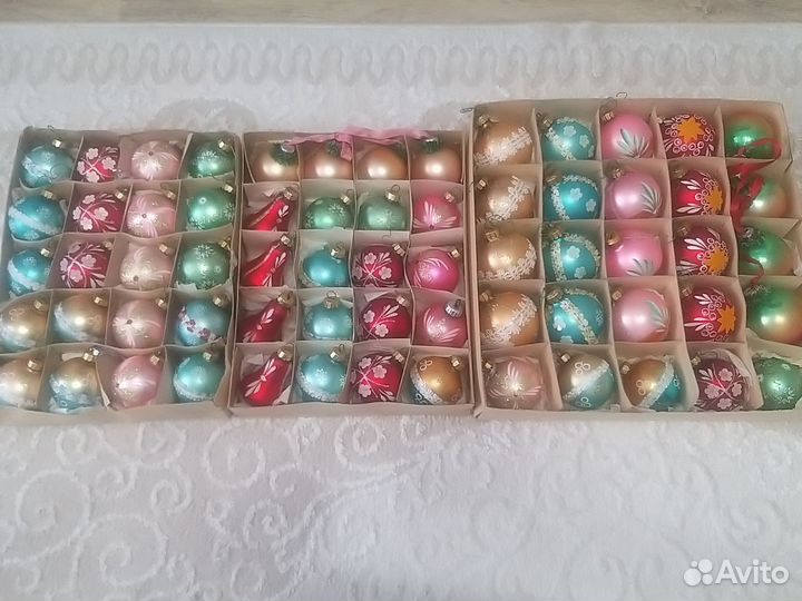 Елочные игрушки СССР гдр