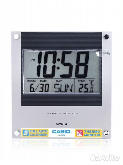Настенно-настольные часы Casio ID-11S-1