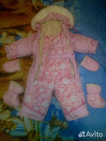 Детский конверт комбинезон