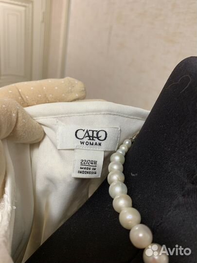 Блузка женская с кор. рукавом р.56