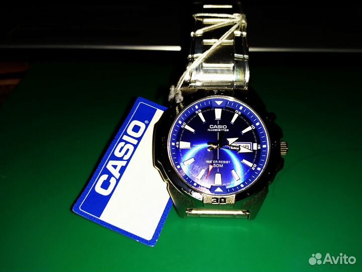 Сasio-Super- ILLuminator MTP-E203D-2A в упаковке