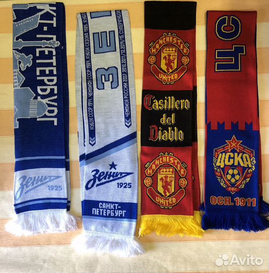Шарфы футбольные,новые