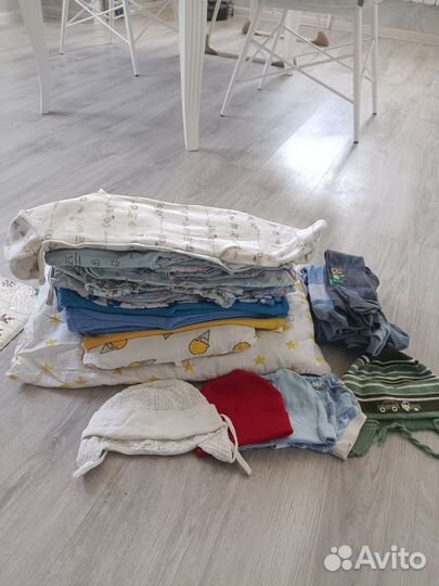 Детские вещи пакетом на мальчика 56-62
