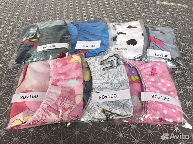 Простынь на резинке и детское постельное белье