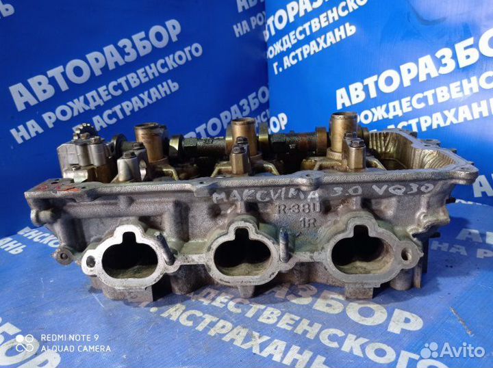 Головка блока цилиндров Nissan Maxima A33 седан