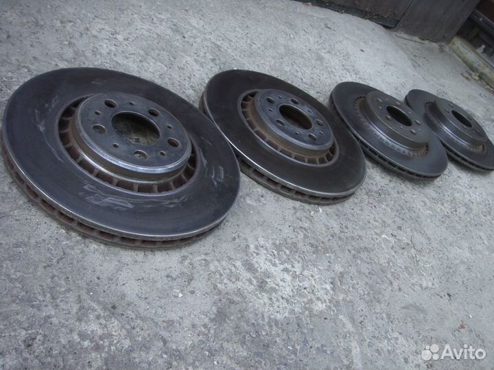 Диски тормозные перед - зад Volvo XC90 02 - 14гг