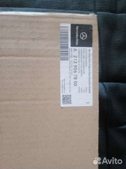 Фонарь задний правый Mercedes E-Class 2016-2019