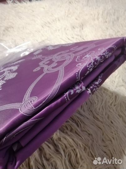 Постельное белье Сатин Жаккард Шёлк Турция Евро