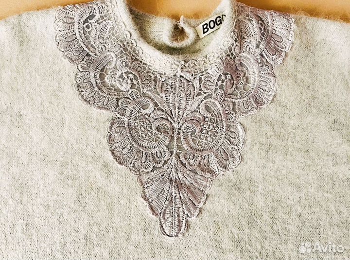 Свитер джемпер кофта из ангоры винтаж 46 - 52 р