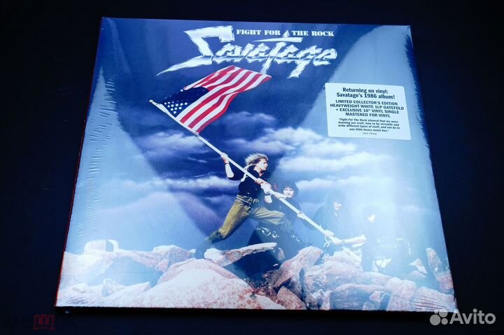 LP Savatage-fight for the rock новый запечатан