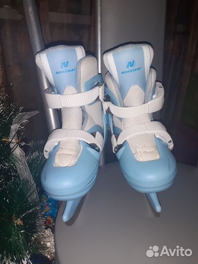 Коньки детские раздвижные 26 29 Nordway