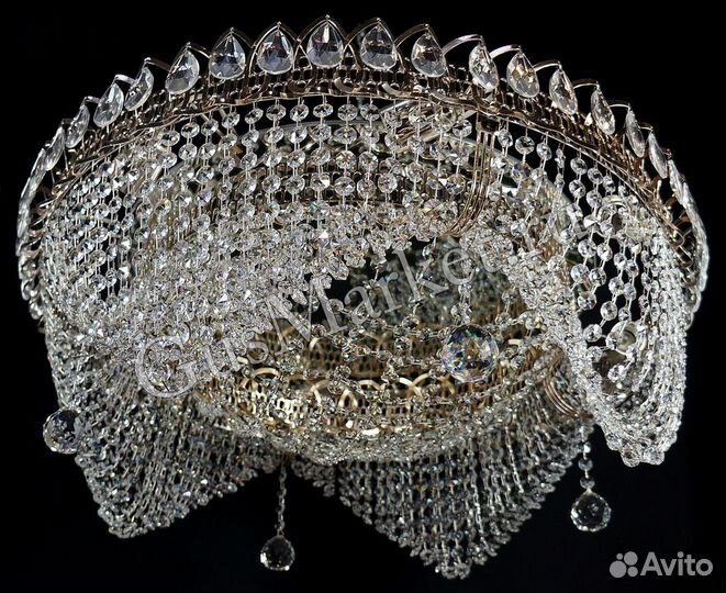 Люстра хрустальная 