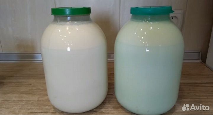 Молоко коровье домашнее