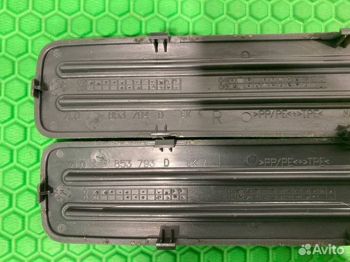 Накладка на порог Volkswagen Touareg 7L6 7L7 7LA