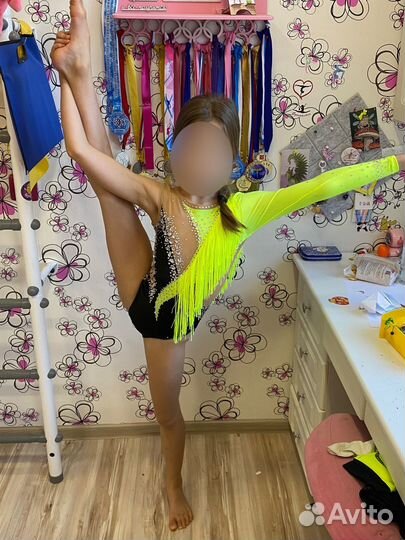 Купальник для художественной гимнастики 125-135р-р