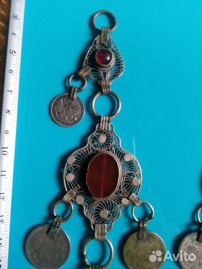 Чулпа чулпы, старинные украшения, ручная работа